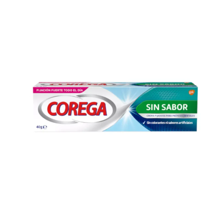 Corega Sin Sabor crema fijadora 40 g | Higiene | Farmaelglobo