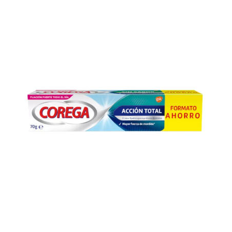 Corega Acción Total crema fijadora 70 g | Higiene | Farmaelglobo