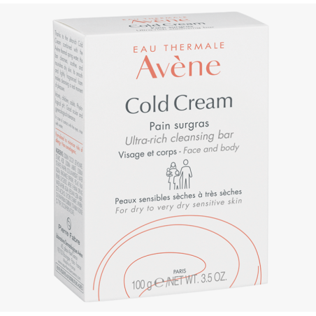 Avene Cold Cream Pan limpiador 100g | Cosmética | Farmaelglobo