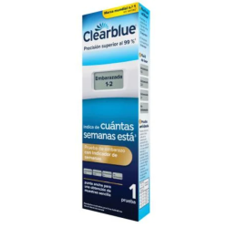 Clearblue Test de embarazo con indicador de semanas 1 Ud | Sexualid...