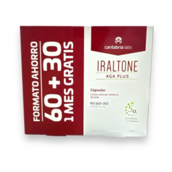 Iraltone AGA Plus 60 Cápsulas + 30 GRATIS