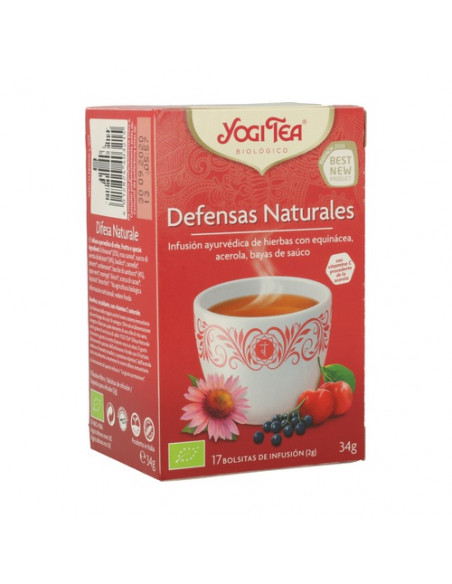 Yogi Tea Defensas Naturales | Dietética y nutrición | Farmaelglobo