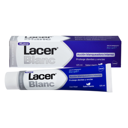 Lacer Blanc Plus menta 125 ml | Higiene bucal | Farmaelglobo
