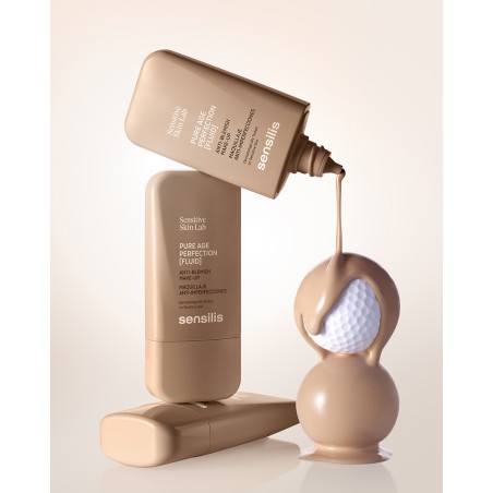 Sensilis Pure Age Perfection [Fluid] Maquillaje Tono 30 ml Color 4 Pêche Doré