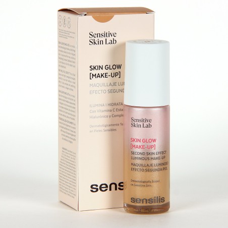 Sensilis Skin Glow Make Up 30ml Maquillaje Tono 3 Sand