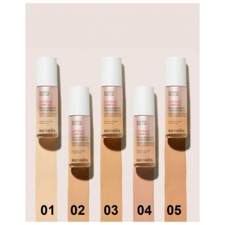Sensilis Skin Glow Make Up 30ml Maquillaje Tono 4 Beige Rosé