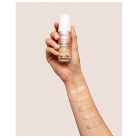 Sensilis Skin Glow Make Up 30ml Maquillaje Tono 5 Pêche Doré