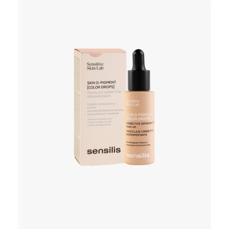 Sensilis Skin D-Pigment Color Drops Maquillaje Correctivo Despigmentante 25 ml Tono 5