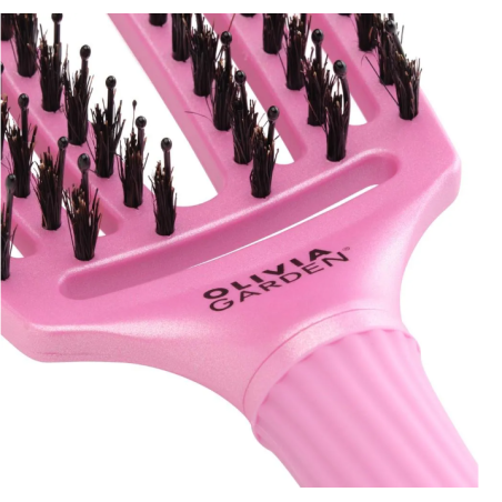 Olivia Garden Cepillo FingerBrush Colección Arctic Lights  Celestial Pink