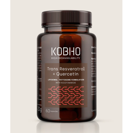 KOBHO TRANS RESVERATROL + QUERCETINA 60 CAPS