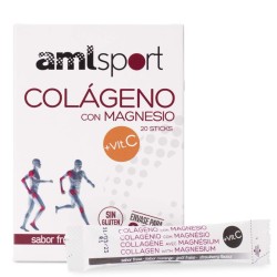 Ana Maria La justicia Colágeno con Magnesio + Vitamina C Sabor fresa 20 sticks 5 g