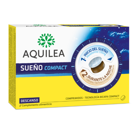 Aquilea Sueño Compact 30 Comprimidos | Dietética y nutrición | Farm...