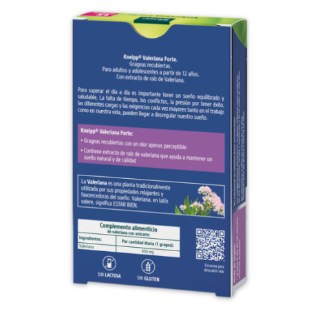 KNEIPP Valeriana Forte 15 Grageas