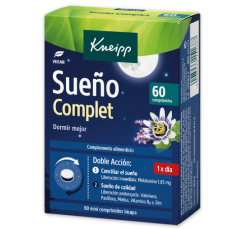 KNEIPP Sueño Complet 60 Comprimidos