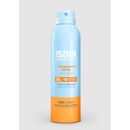 ISDIN Fotoprotector Transparent Spray Wet Skin SPF50 200 ml | Cosmé...