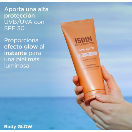 Isdin Body Glow SPF30 200 ml