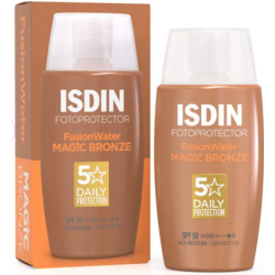 FOTOPROTECTOR ISDIN SPF 50 FUSION WATER BRONZE | Cosmética | Farmae...