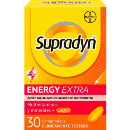 Supradyn Energy Extra 30 Comprimidos