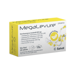 Megalevure Sabor Plátano 10 Sticks