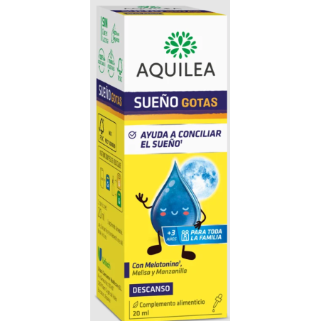 Aquilea Sueño Gotas 20 ml | Dietética y nutrición | Farmaelglobo