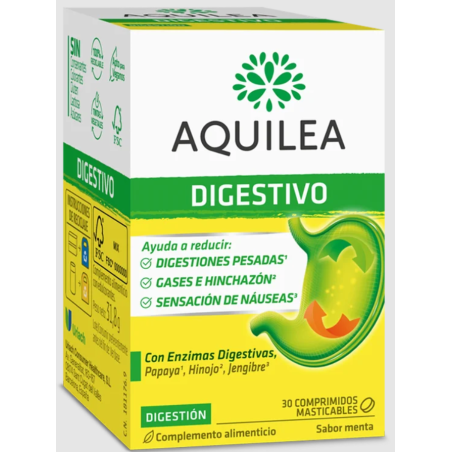 Aquilea Digestivo 30 Comprimidos masticables