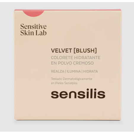 Sensilis Velvet Blush Colorete 01 Romantic Prune