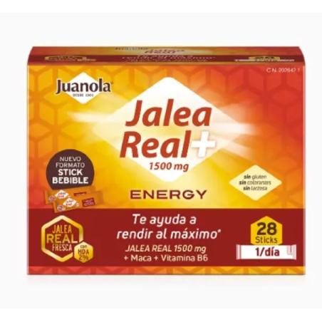 Juanola Jalea Real Energy + 1500 mg 28 sticks | Art | Farmaelglobo