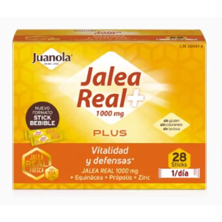 Juanola Jalea Real Plus + 1000 mg 28 sticks | Art | Farmaelglobo