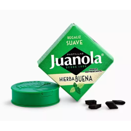 Juanola Pastillas sabor Hierba Buena Caja 5,4g | Art | Farmaelglobo