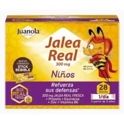 Juanola Jalea Real Niños Vitalidad Y Defensas 28 Sticks