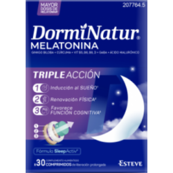DormiNatur Triple Acción 30 Comprimidos