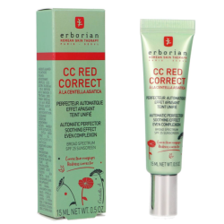 Erborian CC Cream Red Correct Correctora Hidratante Antirojeces SPF25 15 ml 2