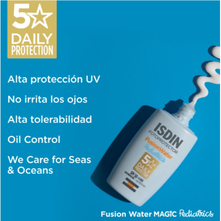 ISDIN Pediatrics Fotoprotector Fusion Water Magic spf50 50 ml