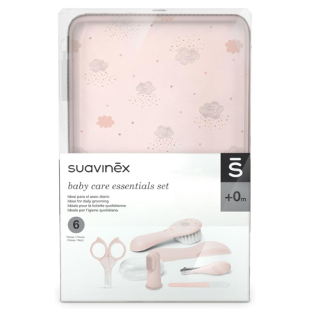 SUAVINEX Set Baby Care Essentials Rosa (+0m) | Bebé | Farmaelglobo