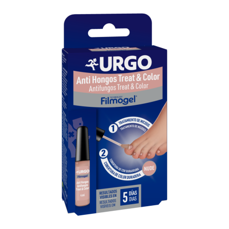 URGO Filmogel Antihongos Treat & Color  4 ml NUDE