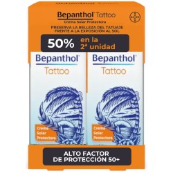 Bepanthol Tattoo Crema Solar Protectora 50 ml DUPLO 50% 2ª Ud