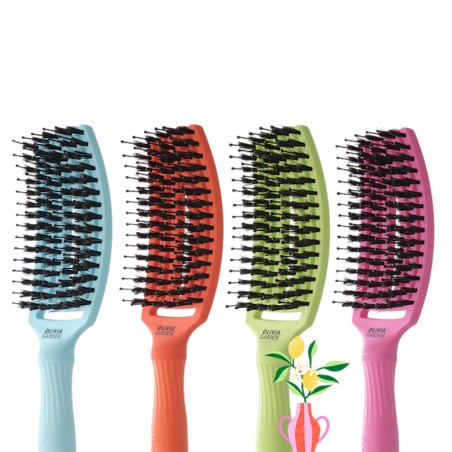 Olivia Garden Fingerbrush Pink Granita