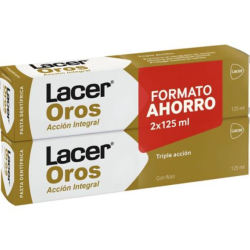 Lacer Oros pasta Duplo 125 ml | Higiene bucal | Farmaelglobo