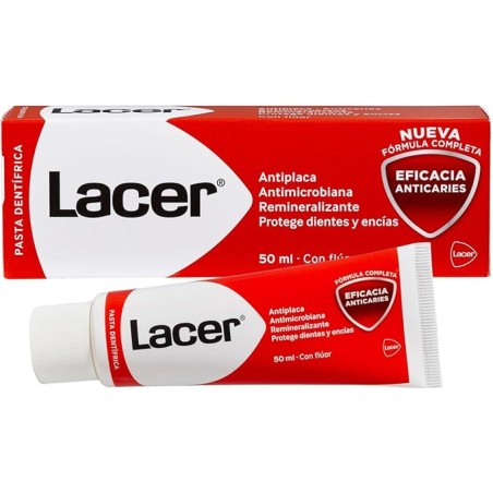 Lacer pasta dentífrica 50 ml | Higiene | Farmaelglobo Lacer pasta dentífrica 50 ml | Higiene | Farmaelglobo