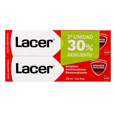 Pasta Lacer 125 ml Duplo | Higiene | Farmaelglobo Pasta Lacer 125 ml Duplo | Higiene | Farmaelglobo