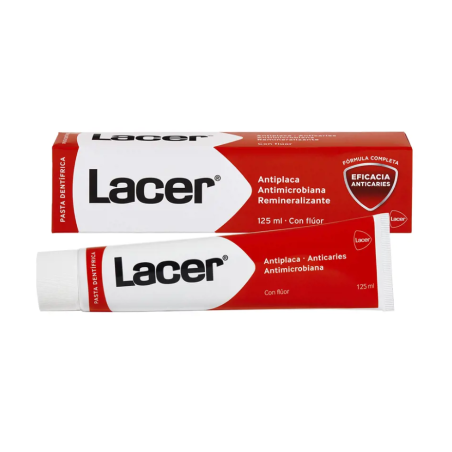 Lacer Pasta Dentífrica 125 ml | Higiene bucal | Farmaelglobo