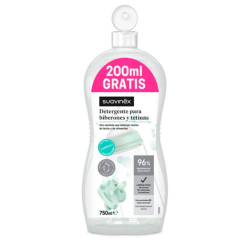 Suavinex Detergente Especial Biberones y Tetinas 750 ml