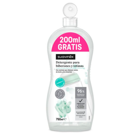 Suavinex Detergente Especial Biberones y Tetinas 750 ml