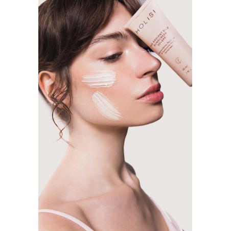 HOLISI Radiant Silk 50 spf Crema Antiedad con Protección Solar