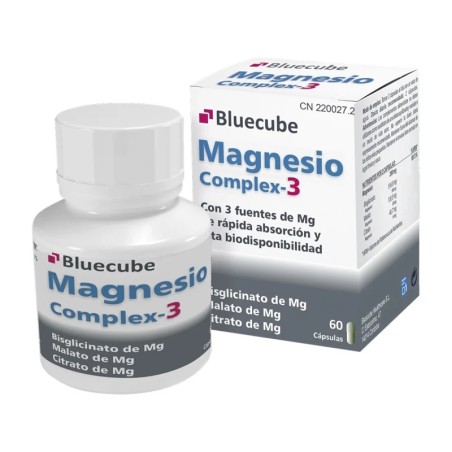 Magnesio Complex-3 Bluecube 60 capsulas