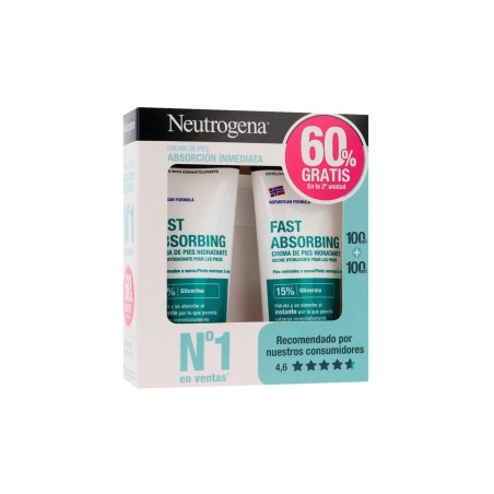 Neutrogena DUPLO Crema de Pies Absorción inmediata 100 ml+100 ml | ...