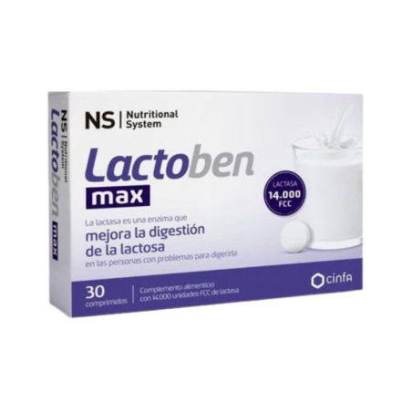 NS Lactoben Max 30 Comprimidos NS Lactoben Max 30 Comprimidos