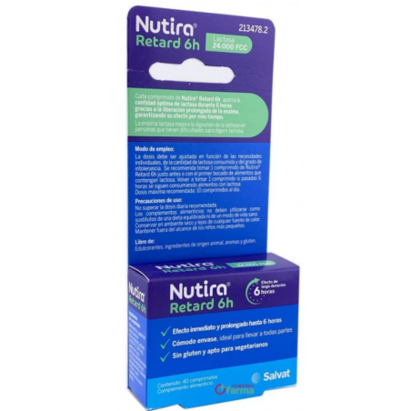 Nutira Retard 6H 40 Comprimidos Liberación prolongada Nutira Retard 6H 40 Comprimidos Liberación prolongada