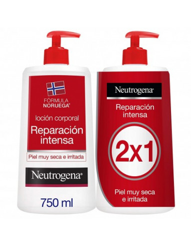 Neutrogena Loción Corporal Piel Sensible 2x750ml