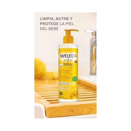 Weleda Calendula Bebé Champú & Gel de Ducha 400 ml